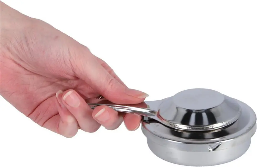 Metaltex Fonduebrander RVS 16cm - Zilver