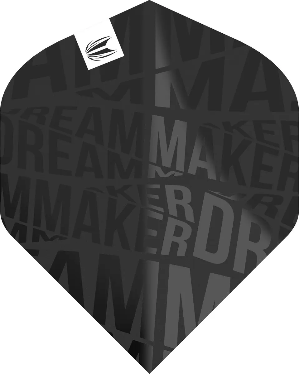 Target Dimitri van den Bergh Brass Pro Ultra NO2 Black Dart Flights - 3 Stuks