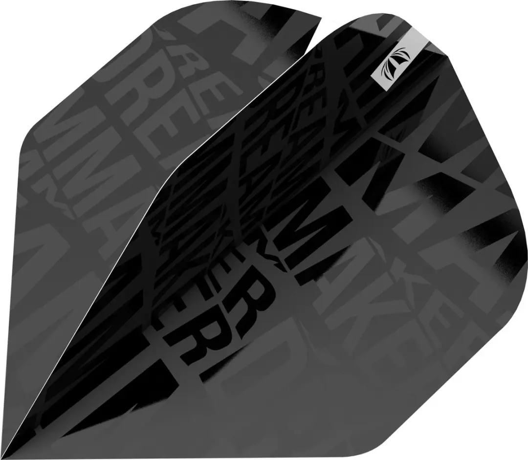 Target Dimitri van den Bergh Brass Pro Ultra NO2 Black Dart Flights - 3 Stuks
