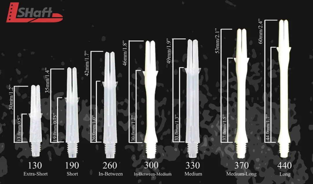 L-Style L-Shaft Gradient N95029 Dart Shafts
