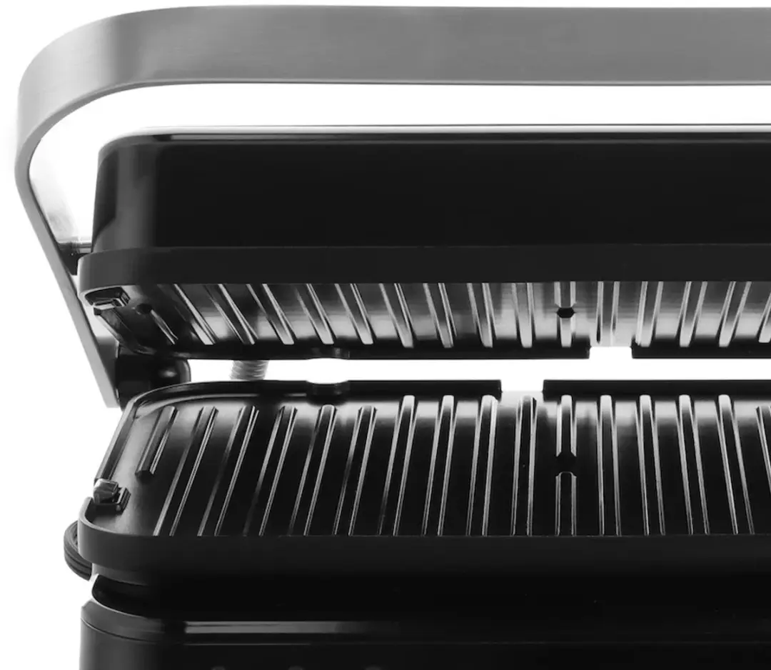 GreenPan Bistro Contactgrill 2000W - 2 Platen - Zilver
