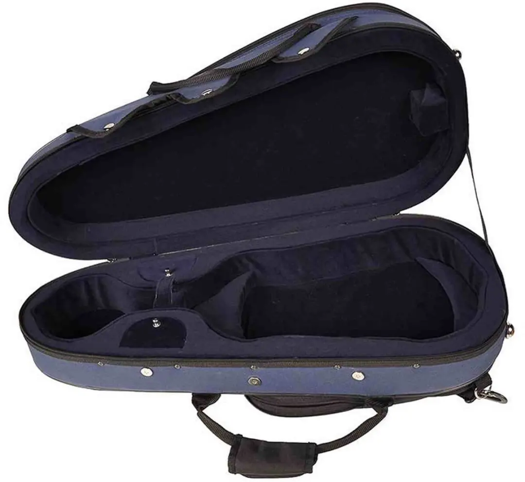 Leonardo VC-1744-BU Travel Series Vioolkoffer 4/4 - Blauw