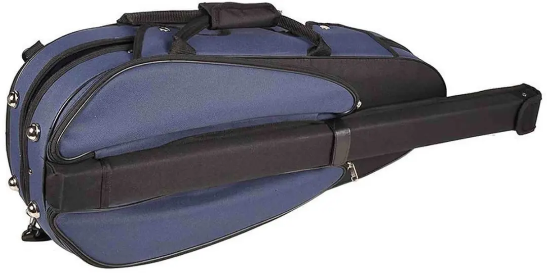 Leonardo VC-1744-BU Travel Series Vioolkoffer 4/4 - Blauw