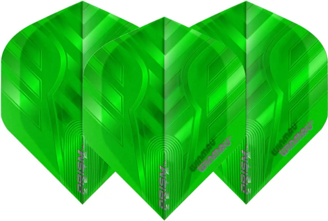 Winmau Prism Zeta Dart Flights Groen - 3 Stuks
