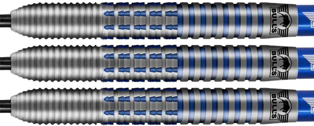 Bull's Blue Pegasus A Dartpijlen 22g - 3 Stuks
