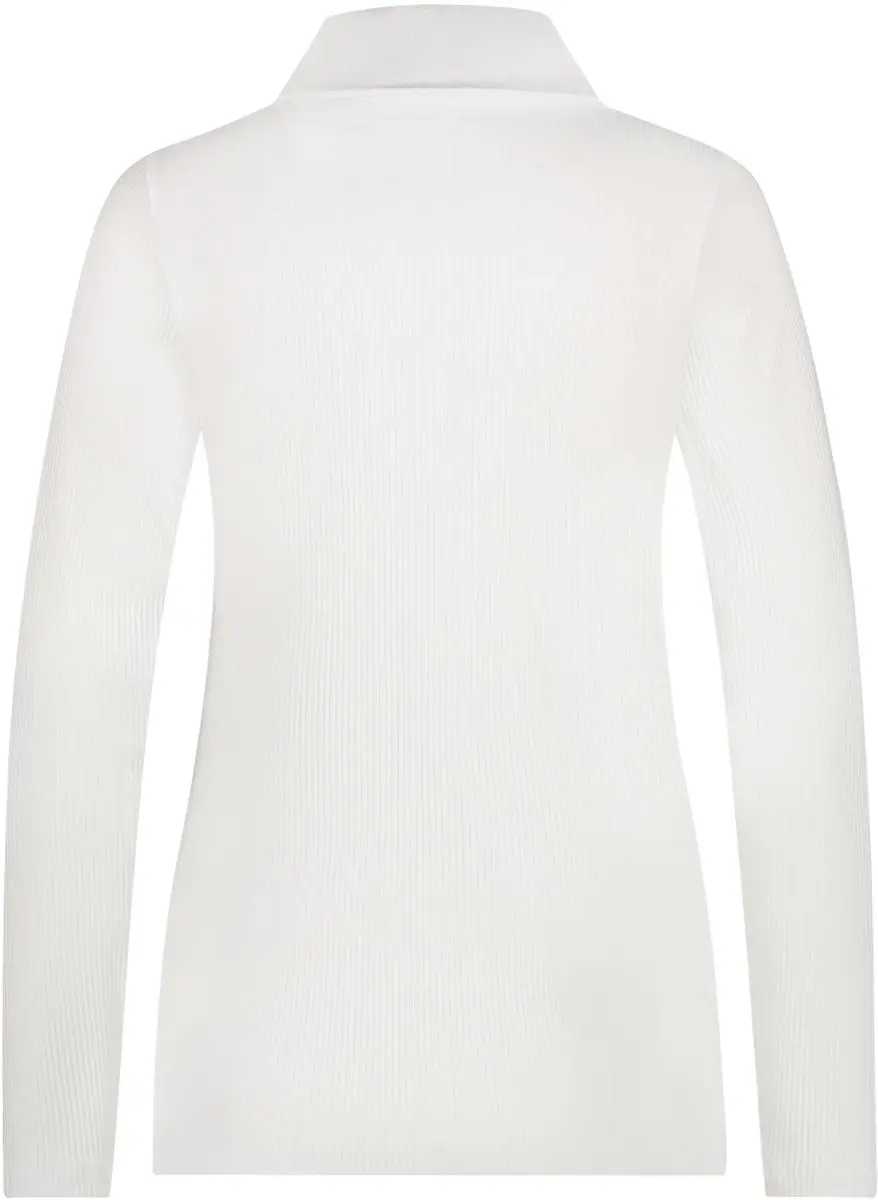 Ten Cate Thermo Col Rib Shirt Dames - XL - Snow White - afbeelding 6 van 6
