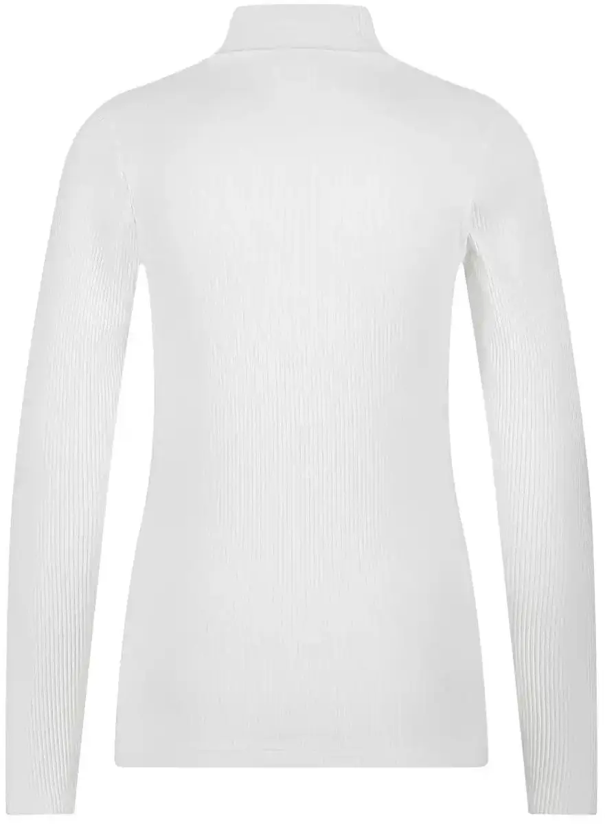 Ten Cate Thermo Col Rib Shirt Dames - XL - Snow White