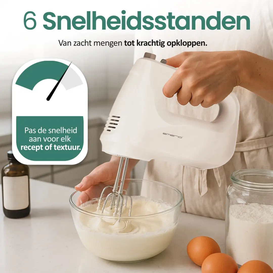 Emerio HM-124178 Handmixer 250W - Wit