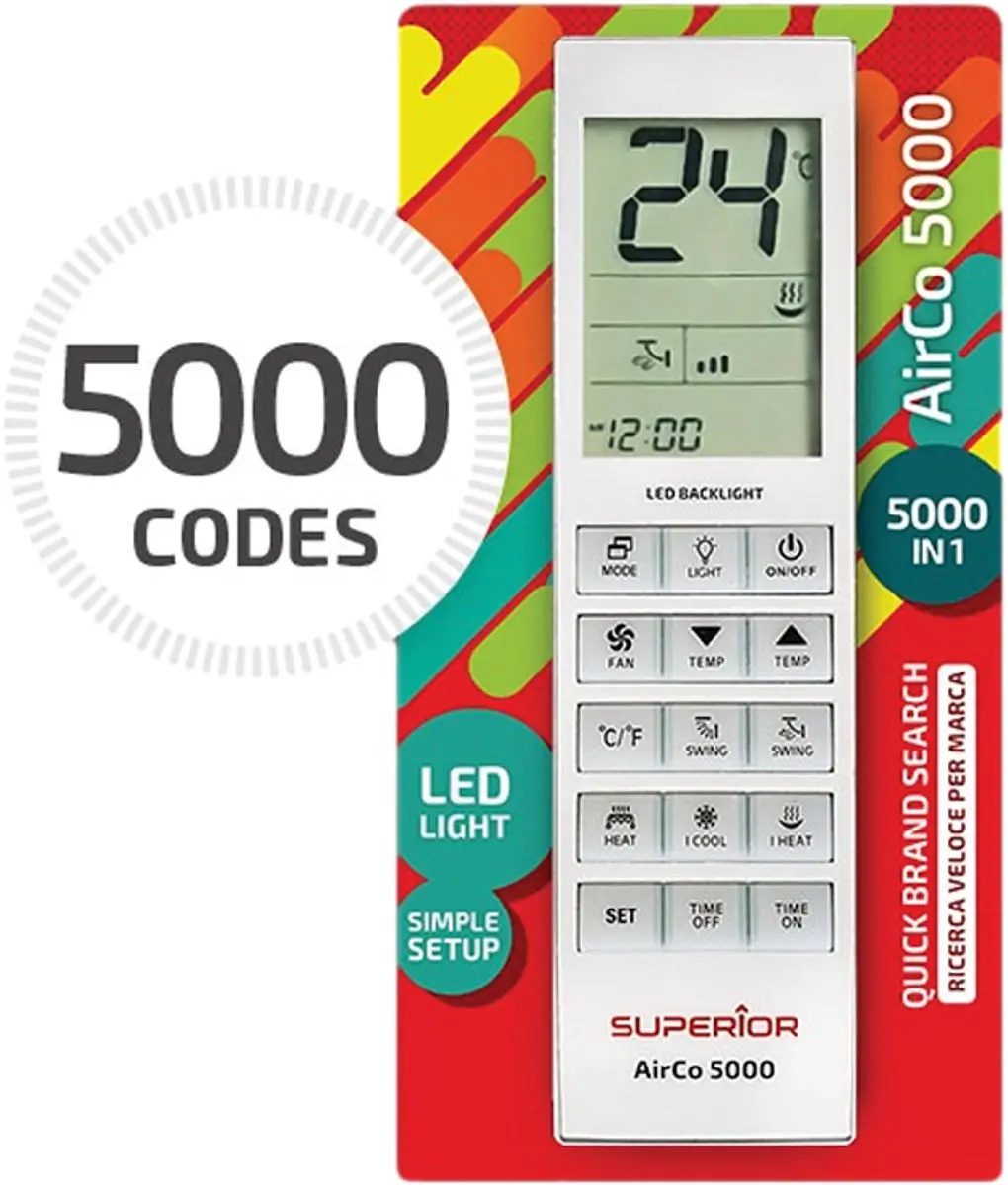 Superior MD5000 Afstandsbediening - wit