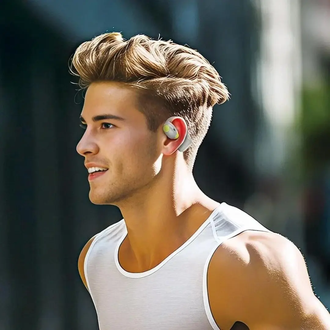 Hoco EA1 True Wireless Open-Ear Oordopjes - Wit