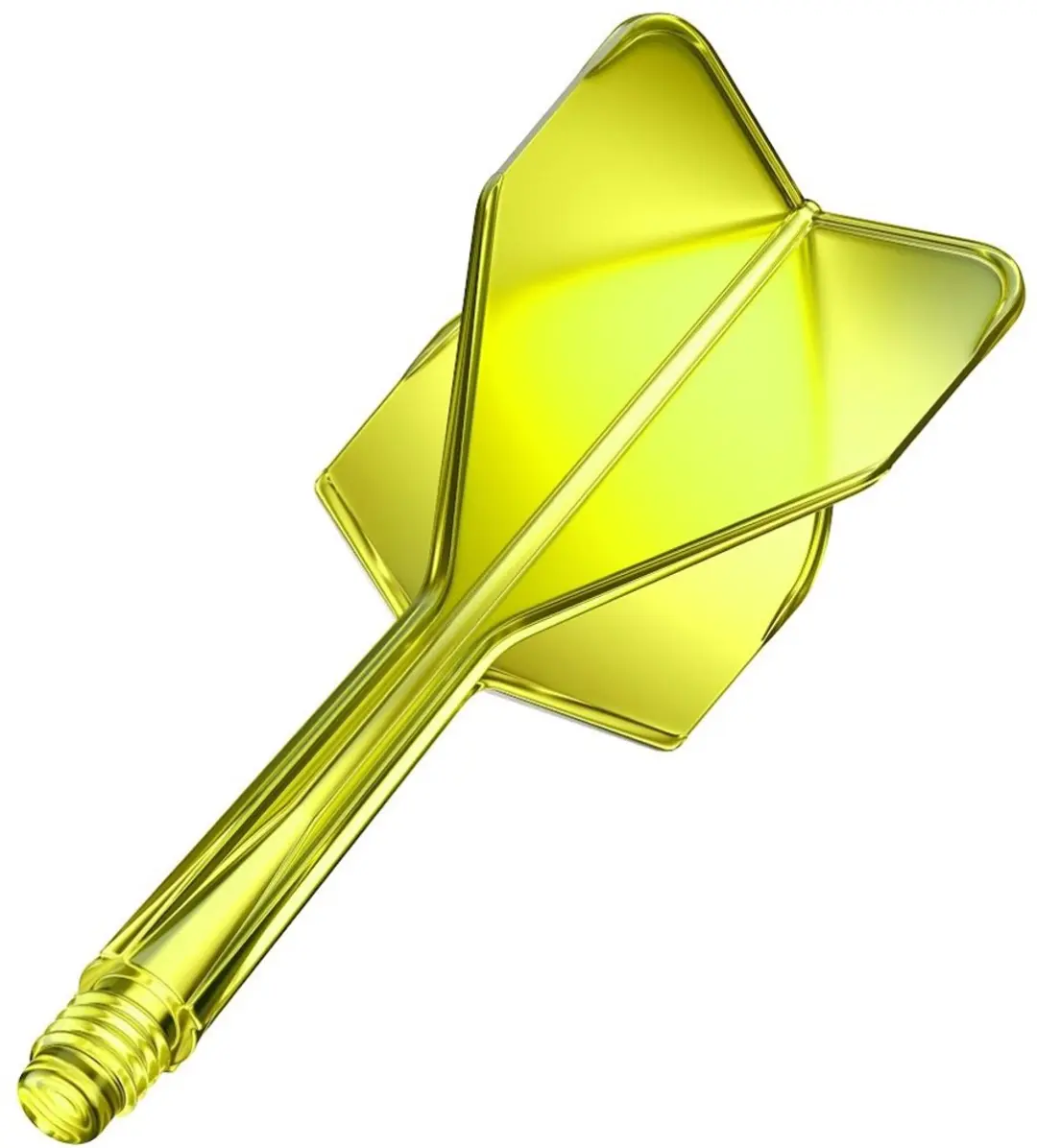 goat Air Neon Yellow NO6 Dart Flights - 3 Stuks