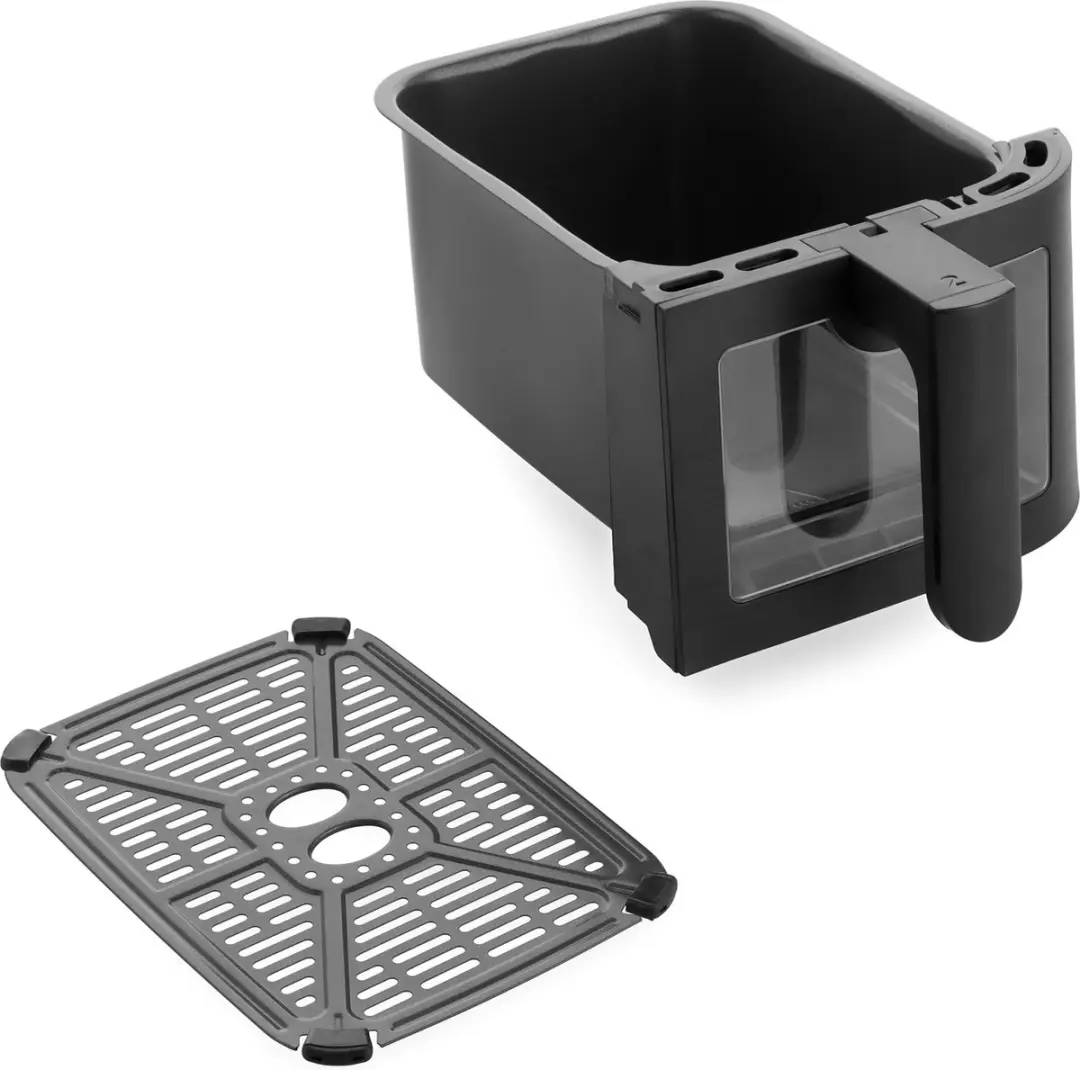 GreenPan Bistro Dubbele Airfryer 4L+4L - 8 Programma's - 3000W - Zwart