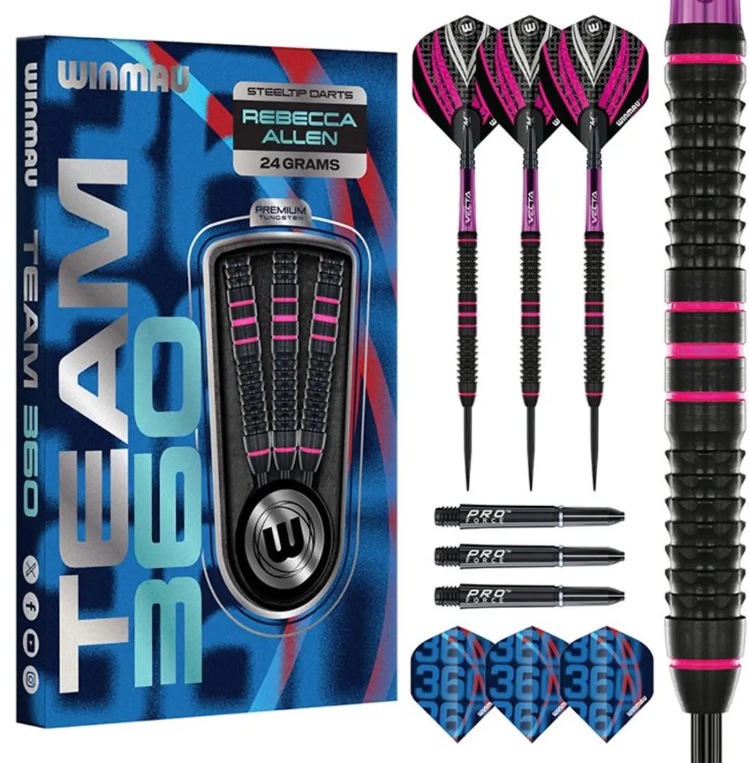 Winmau Team 360 Rebecca Allen Dartpijlen