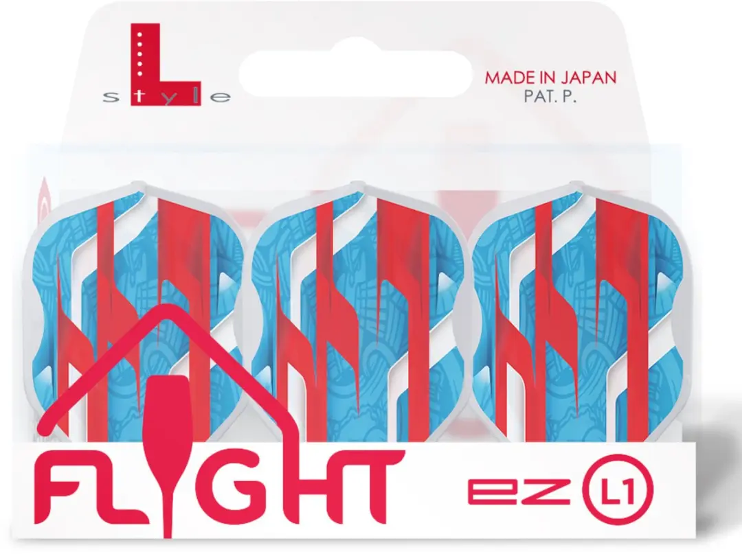 L-Style EZ L1 Mamo Series Dart Flights FL1040 - 3 Stuks