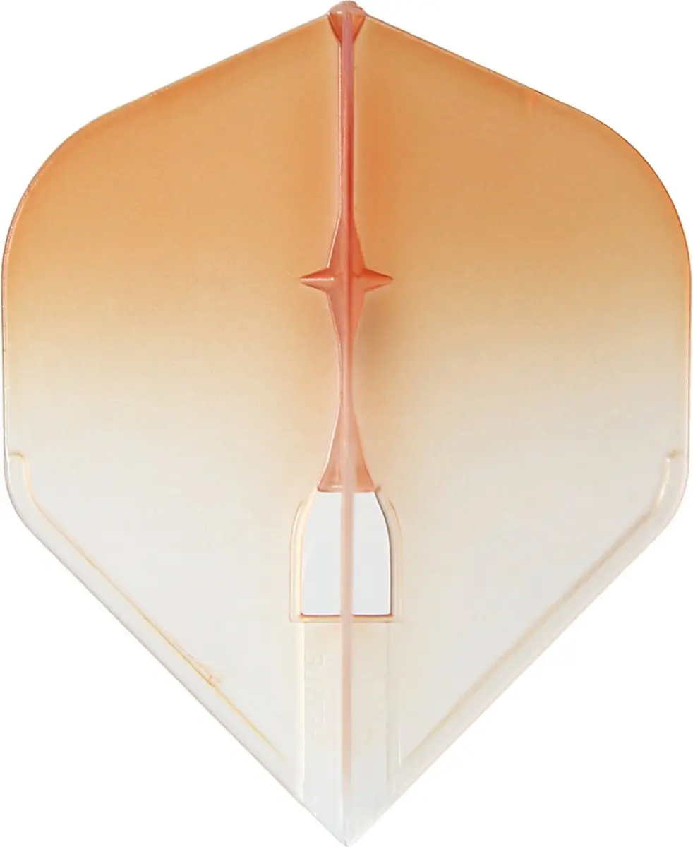 L-Style Champagne L1 Standard Dart Flights - 3 Stuks - Oranje