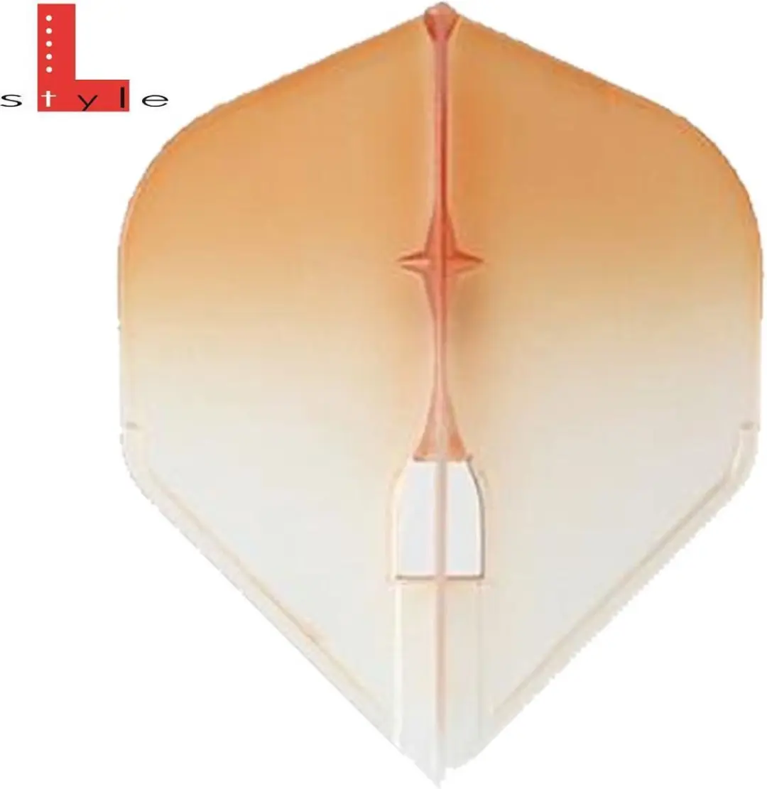 L-Style Champagne L1 Standard Dart Flights - 3 Stuks - Oranje