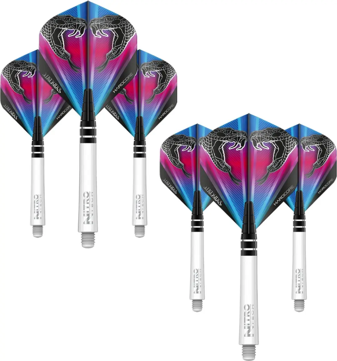 Red Dragon Peter Wright Snakebite Vlucht & Schachtcombinatie X0515 - 3 Sets
