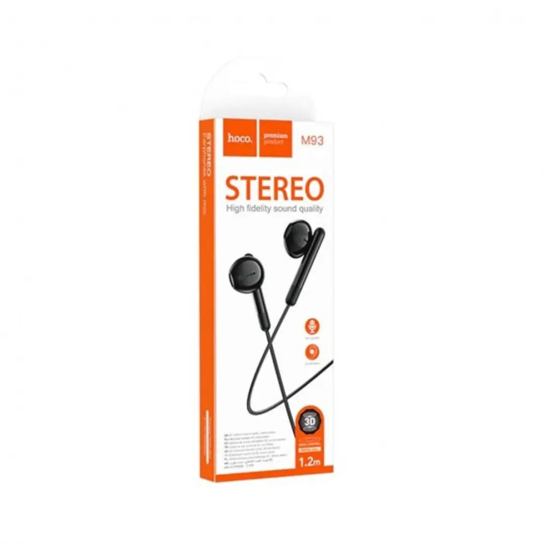 Hoco In-Ear Oordopjes met microfoon - 3.5mm - Zwart