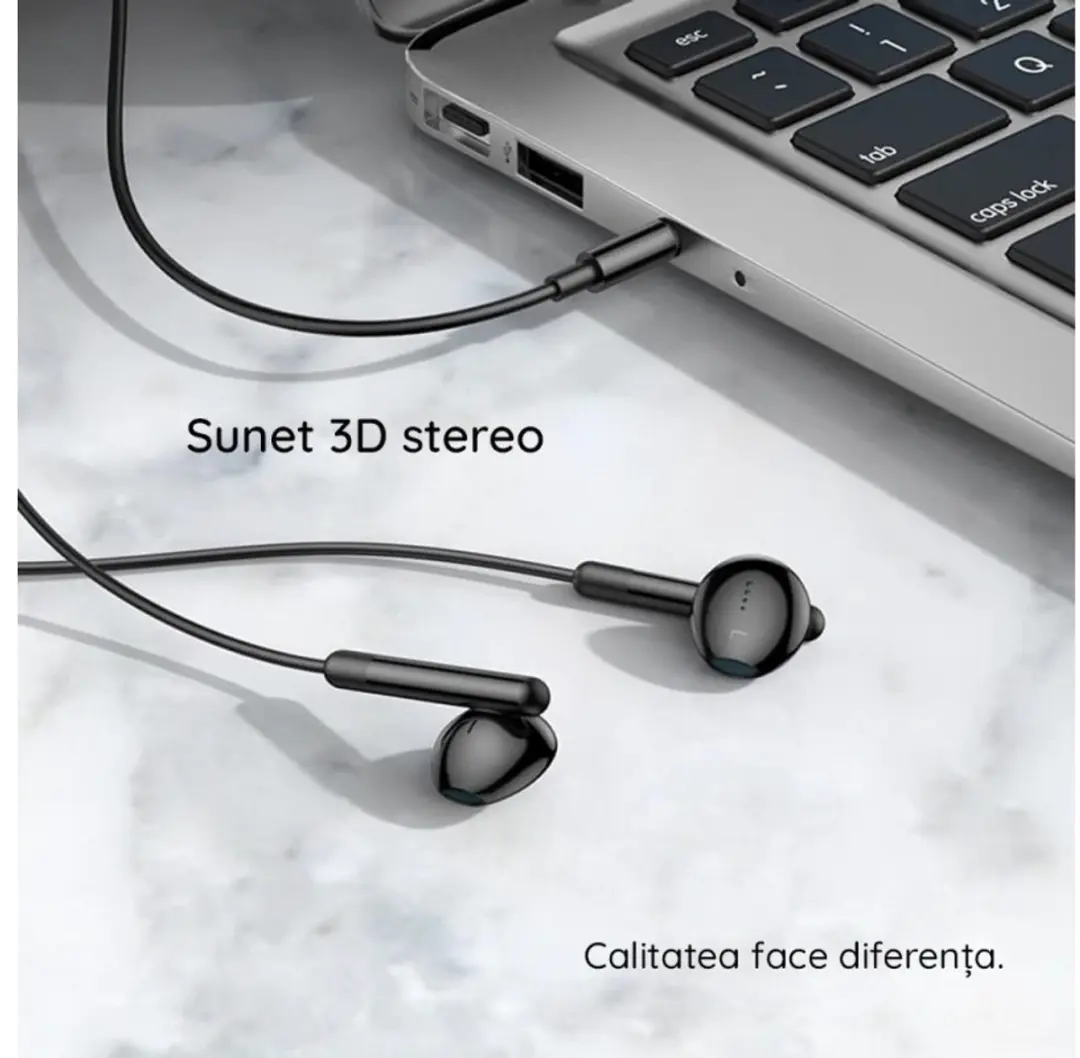 Hoco In-Ear Oordopjes met microfoon - 3.5mm - Zwart