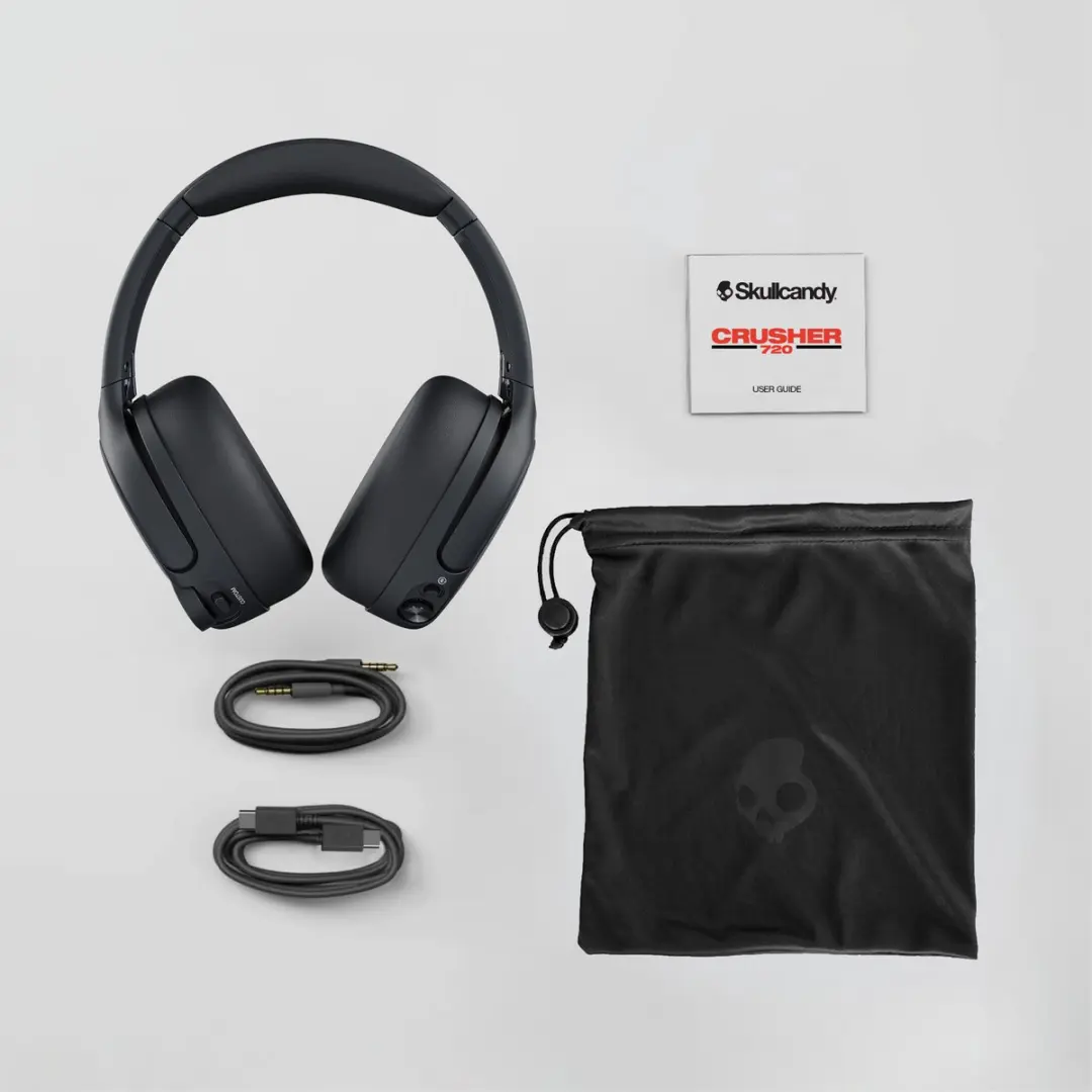 Skullcandy Crusher 720 Draadloze Koptelefoon - 65u batterij - Zwart
