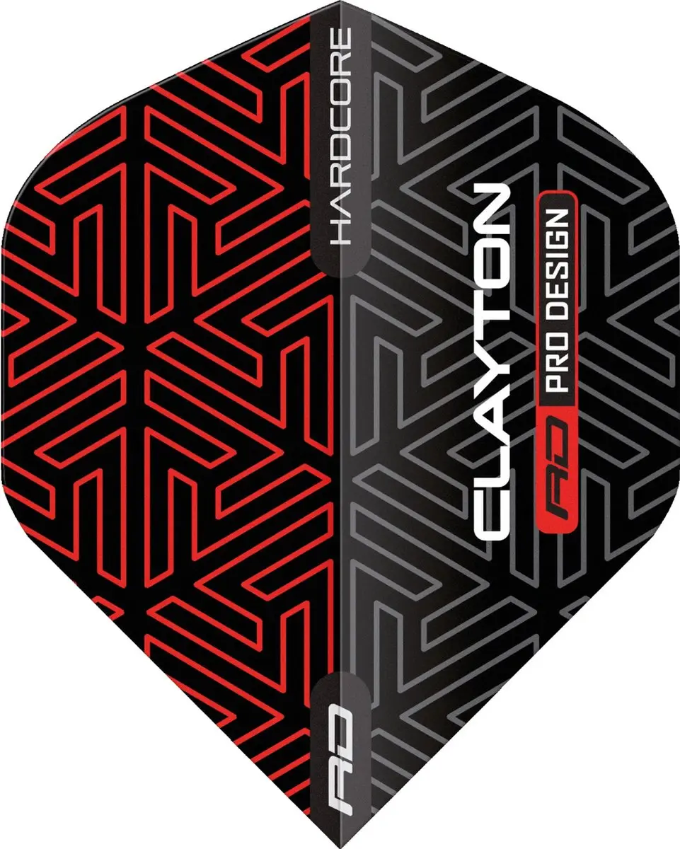 Red Dragon Jonny Clayton Hardcore Dart Flights