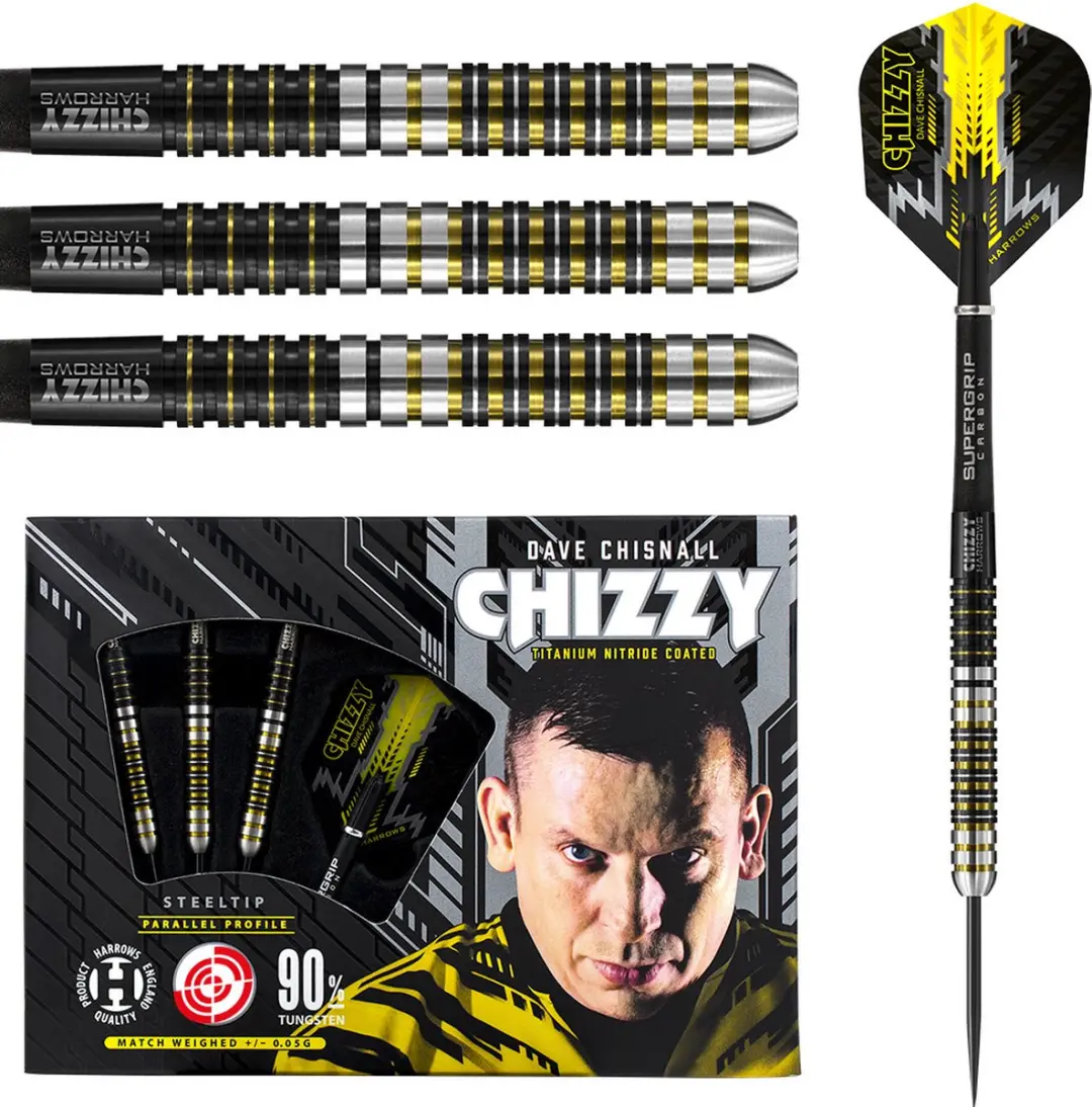 Harrows Chizzy 90% Tungsten 23gr - 3 Stuks
