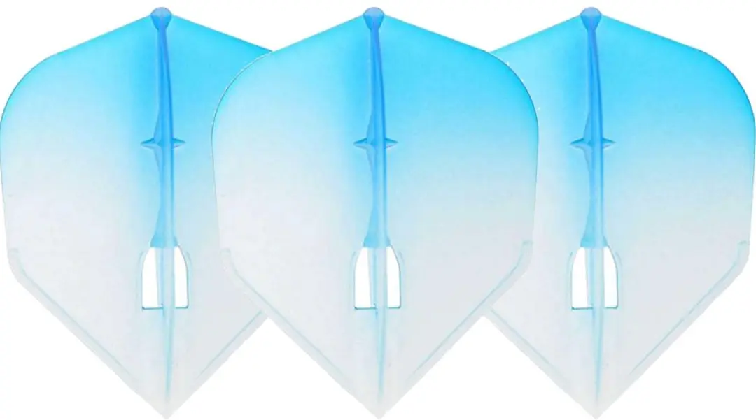 L-Style Champagne L3 Shape 2-Tone Dart Flights