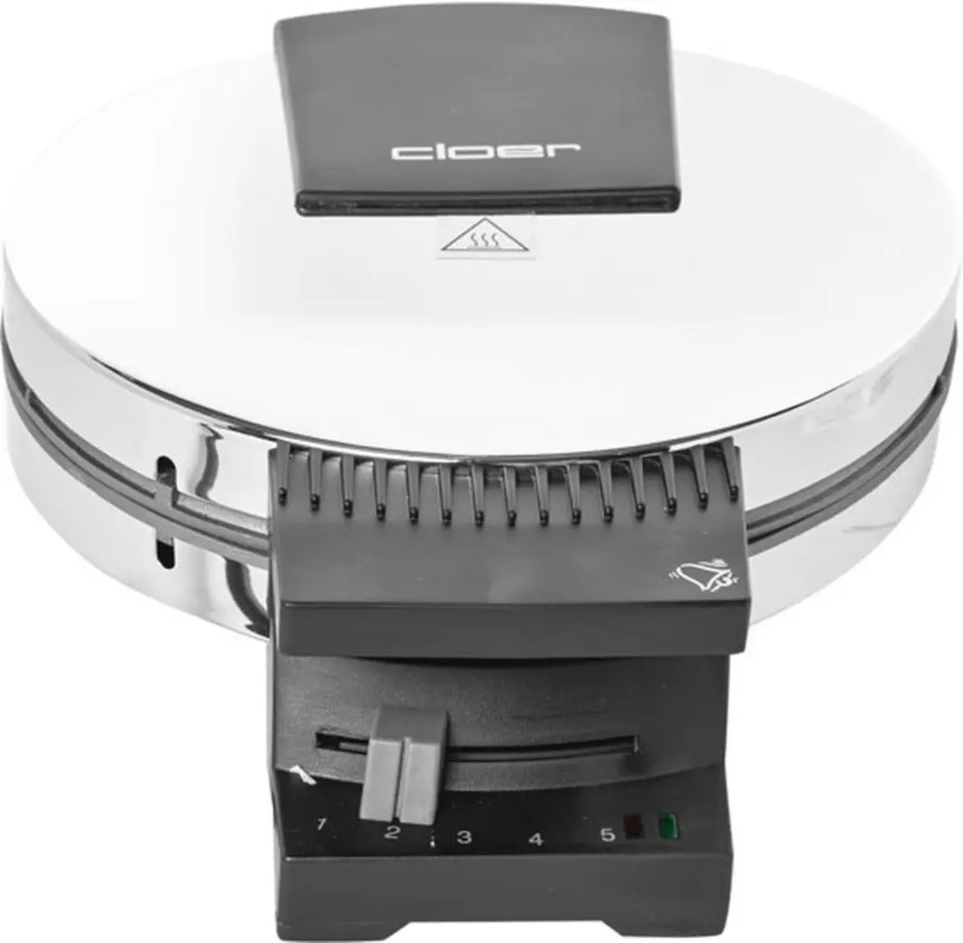 Cloer Oublie-/Kniepertjesijzer 285 - 800W - Wit