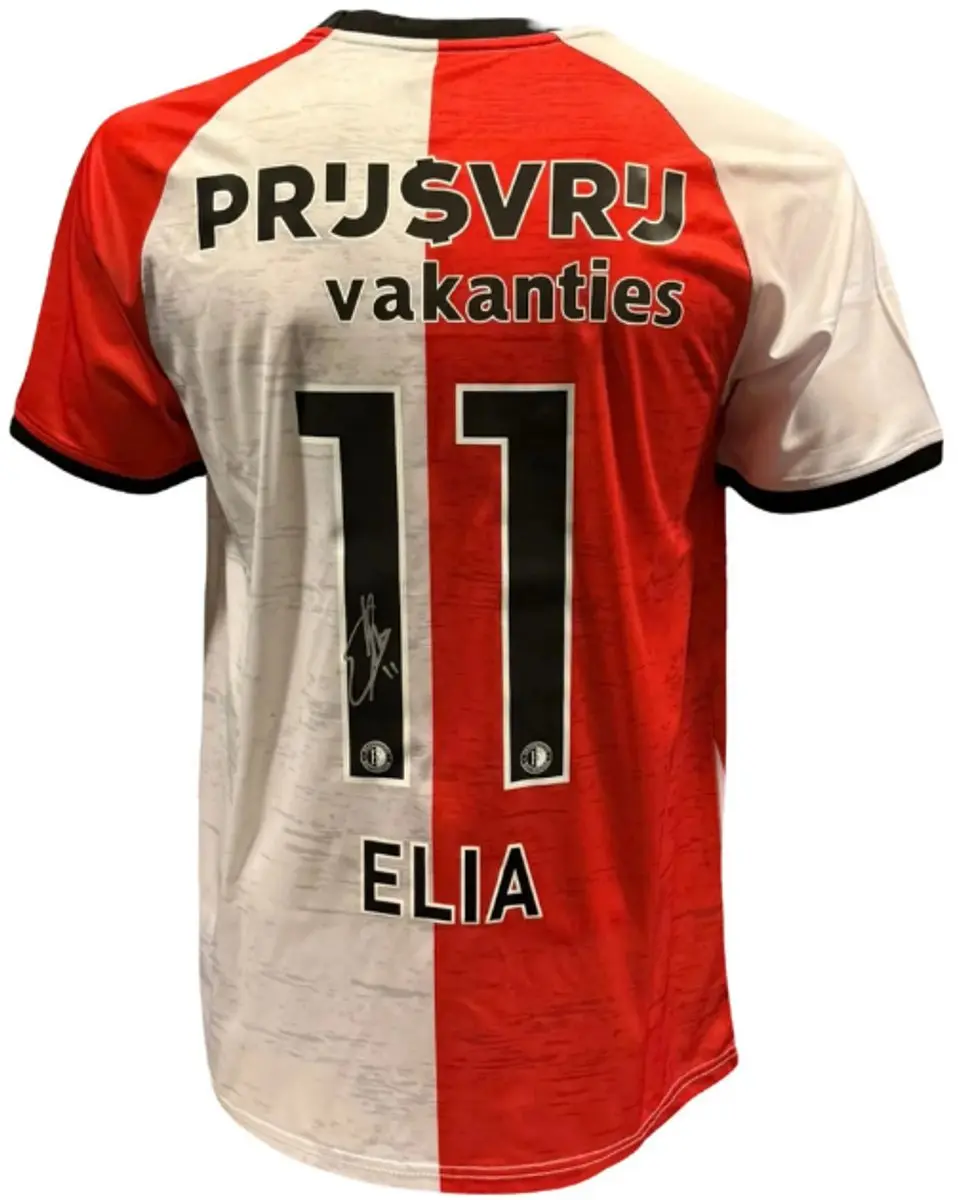 Feyenoord 24/25 Thuis Shirt Eljero Elia Gesigneerd