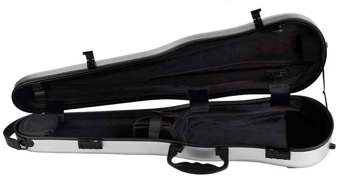 Leonardo VC-70-SL Pro Series Vioolkoffer 4/4 - Zilver