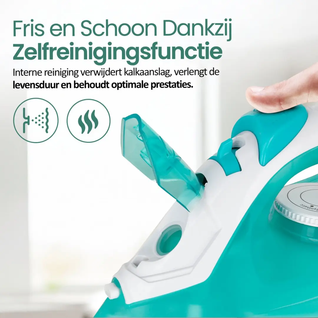 Emerio SI-110298.4 Stoomstrijkijzer - 2000W - Zelfreinigend - Verticaal Strijken