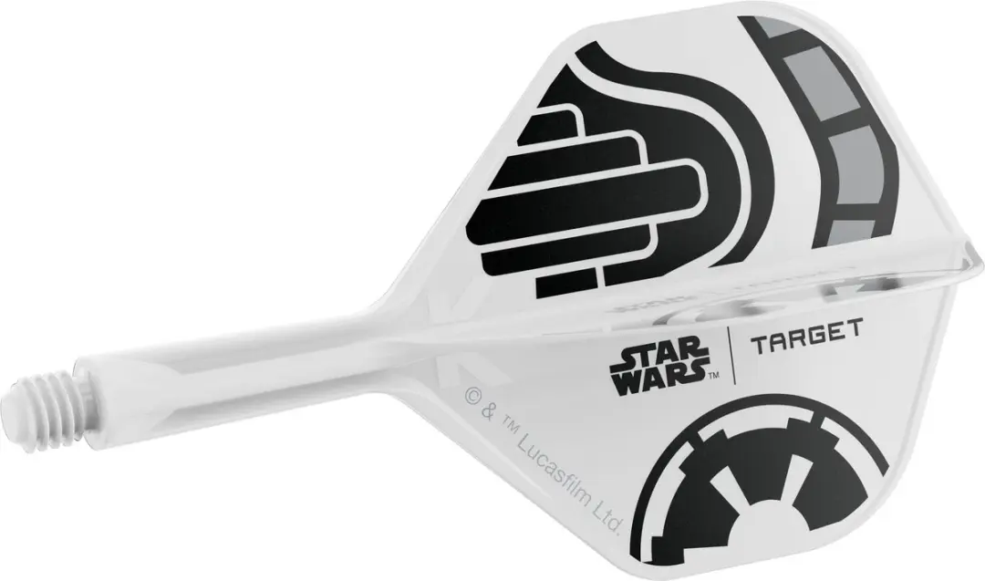 Target Star Wars K-Flex Stormtrooper NO2 Dart Flights 3 Stuks
