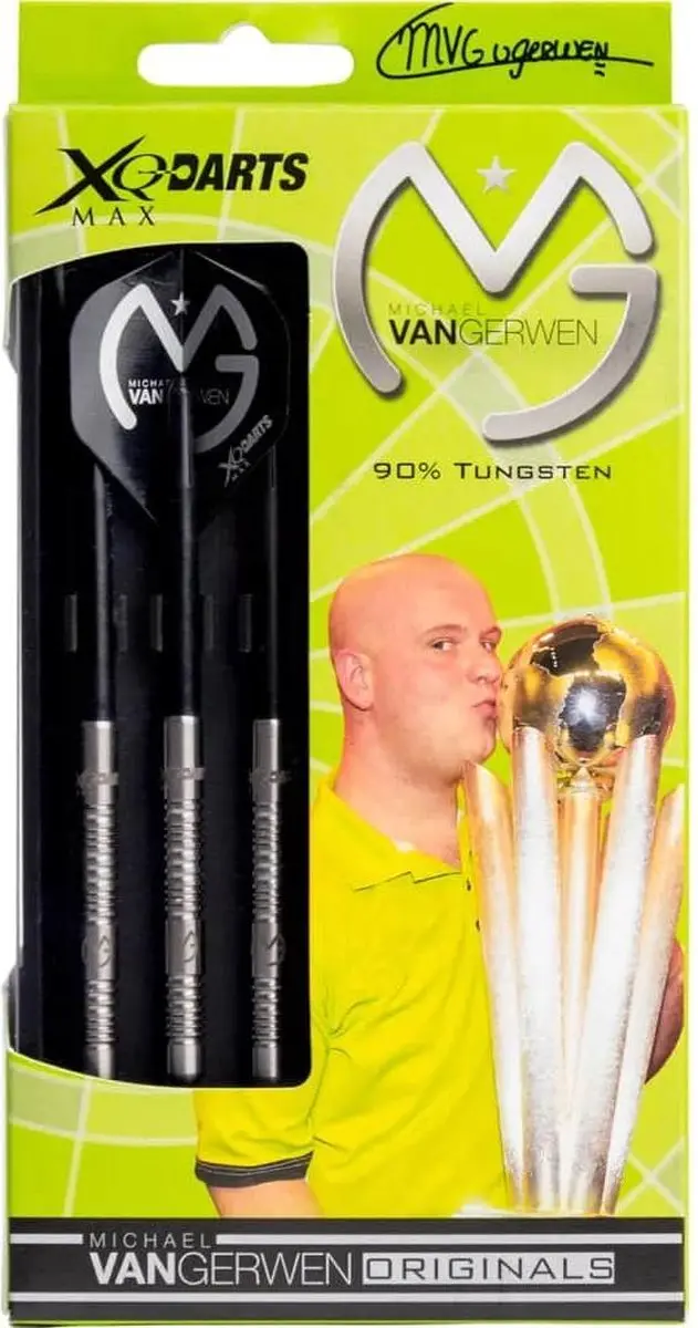 XQMax Dartpijlen Steeltip M. Van Gerwen 21g - 3 Stuks