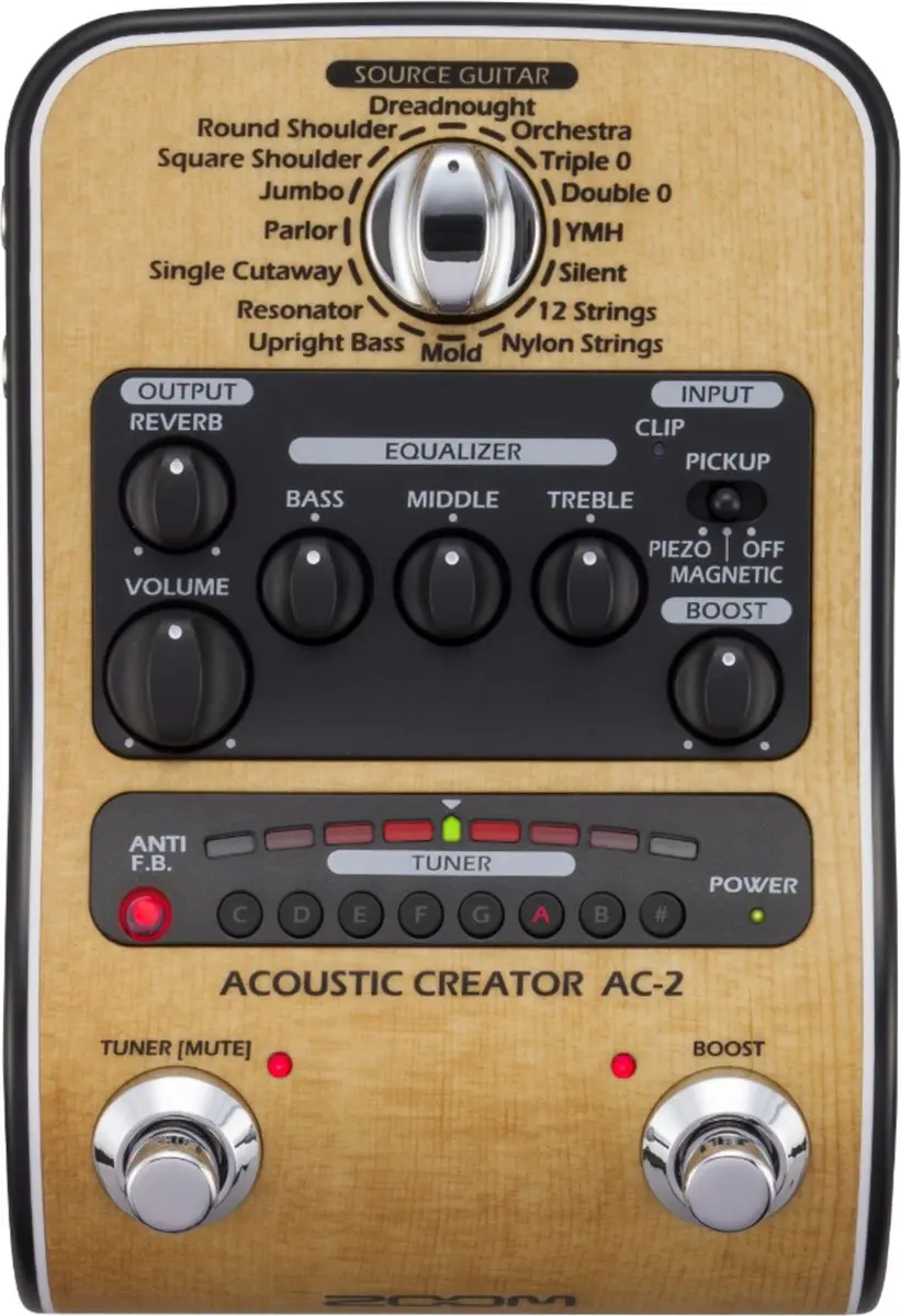 Zoom AC-2 Acoustic Creator Effect-unit