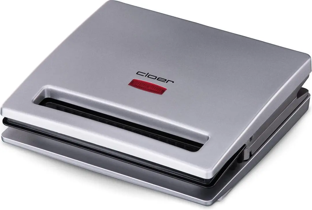 Cloer sandwichmaker Silver look