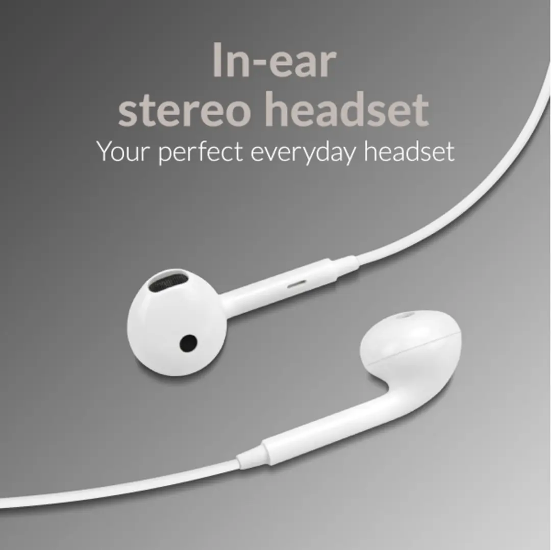 Mobilize In-Ear Stereo Headset USB-C - Wit