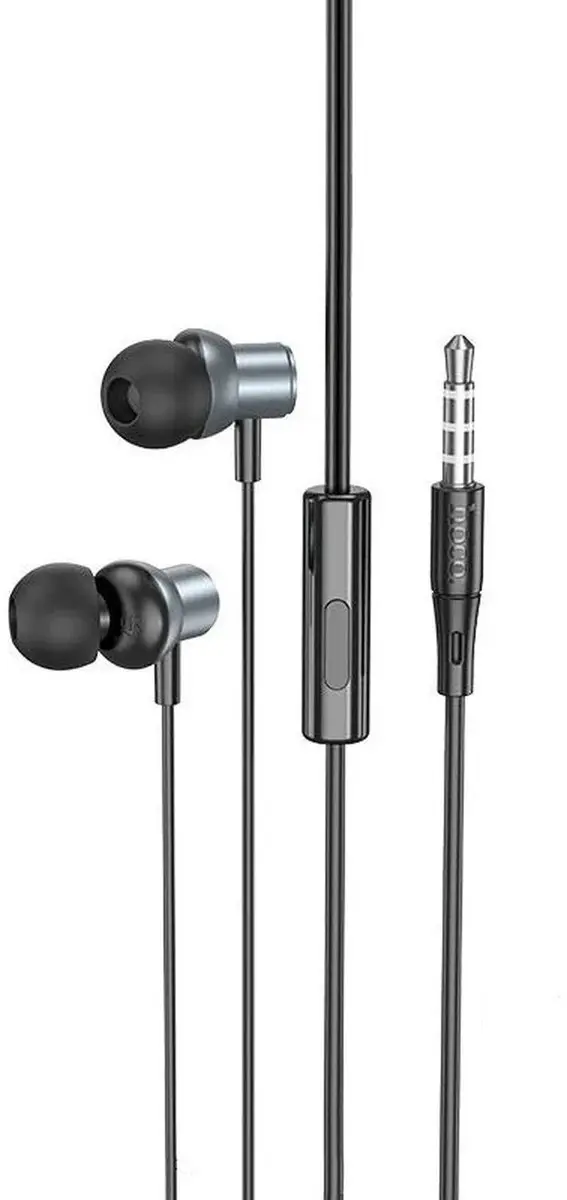 Hoco M110 Bedrade In-Ear Oordopjes - Zwart