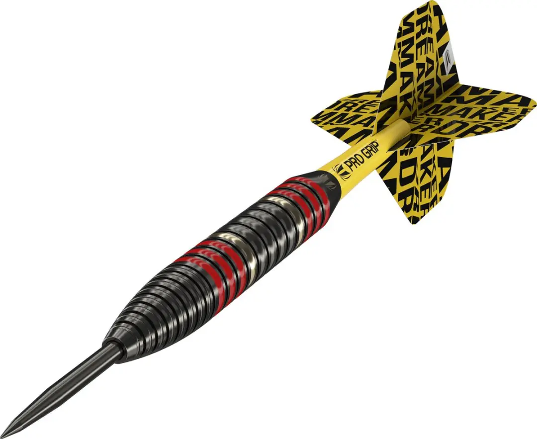 Target Dimitri van den Bergh Brass Set - 22 Darts - Multi