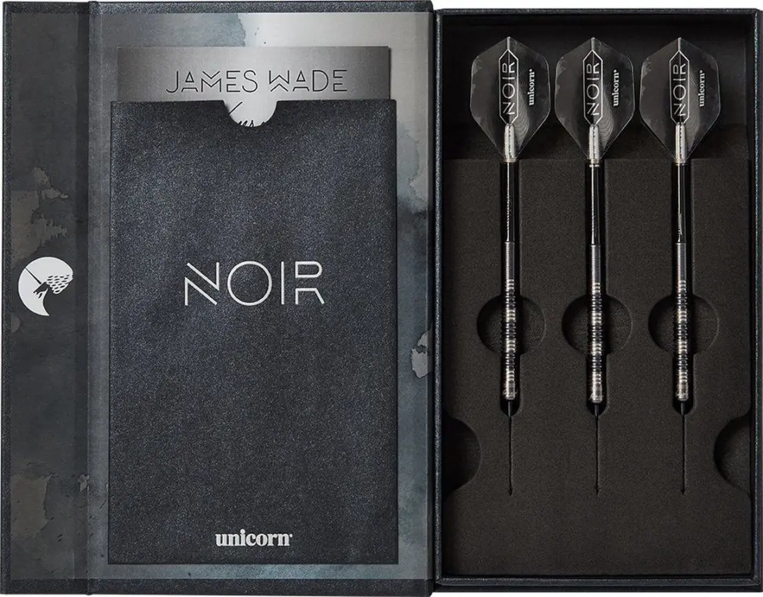 Unicorn James Wade Noir Dartpijlen 3 Stuks