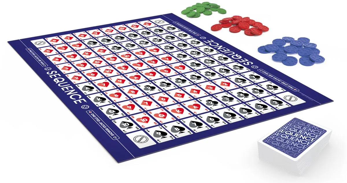 Goliath Sequence Classic Bordspel - 2-12 Spelers - afbeelding 6 van 6