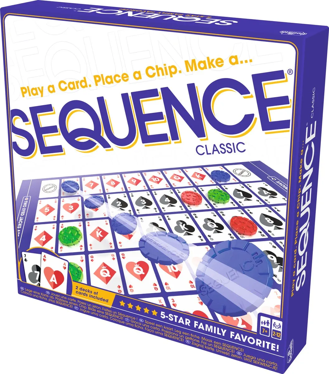 Goliath Sequence Classic Bordspel - 2-12 Spelers