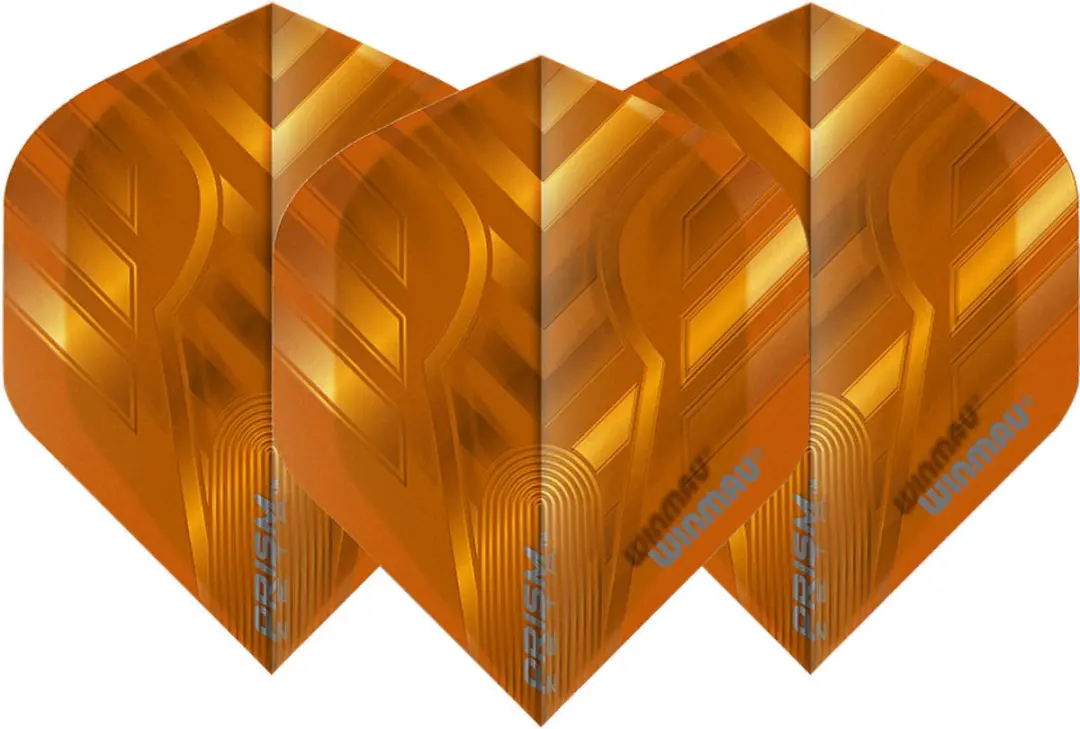 Winmau Prism Zeta - 3 Stuks - Oranje
