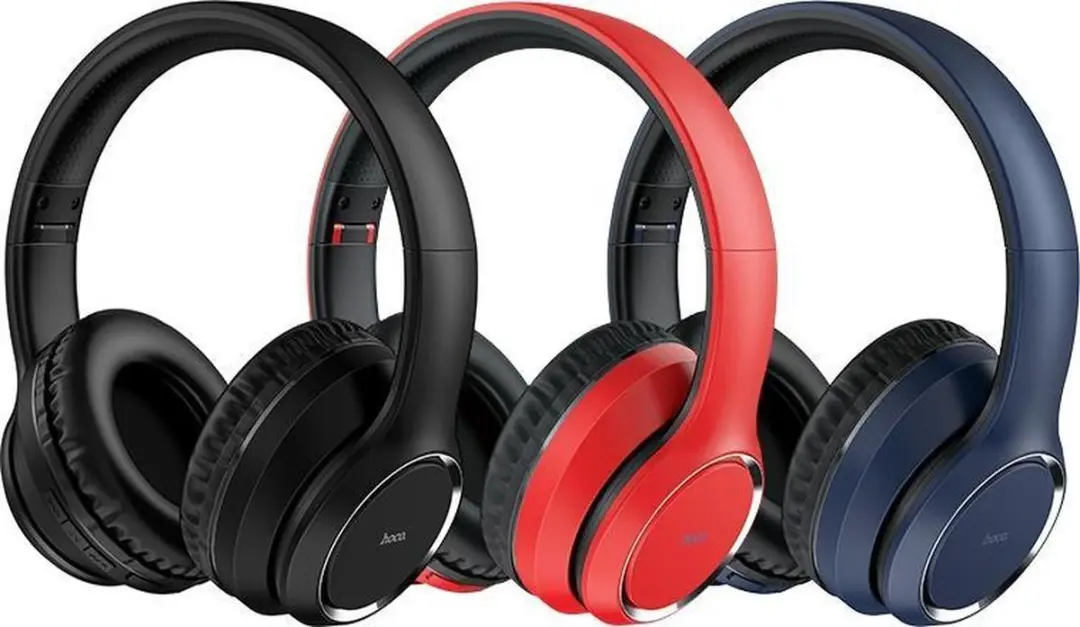 Hoco W28 Draadloze Bluetooth Koptelefoon - Over-Ear - 10 Uur - Zwart
