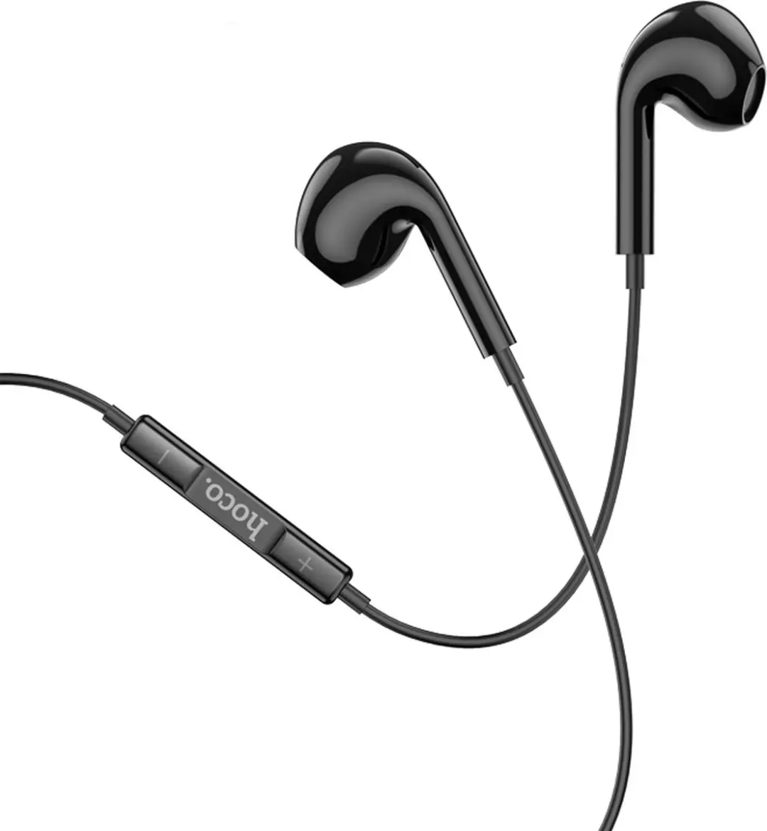 Hoco Oortjes met Draad 3,5mm Jack - Zwart