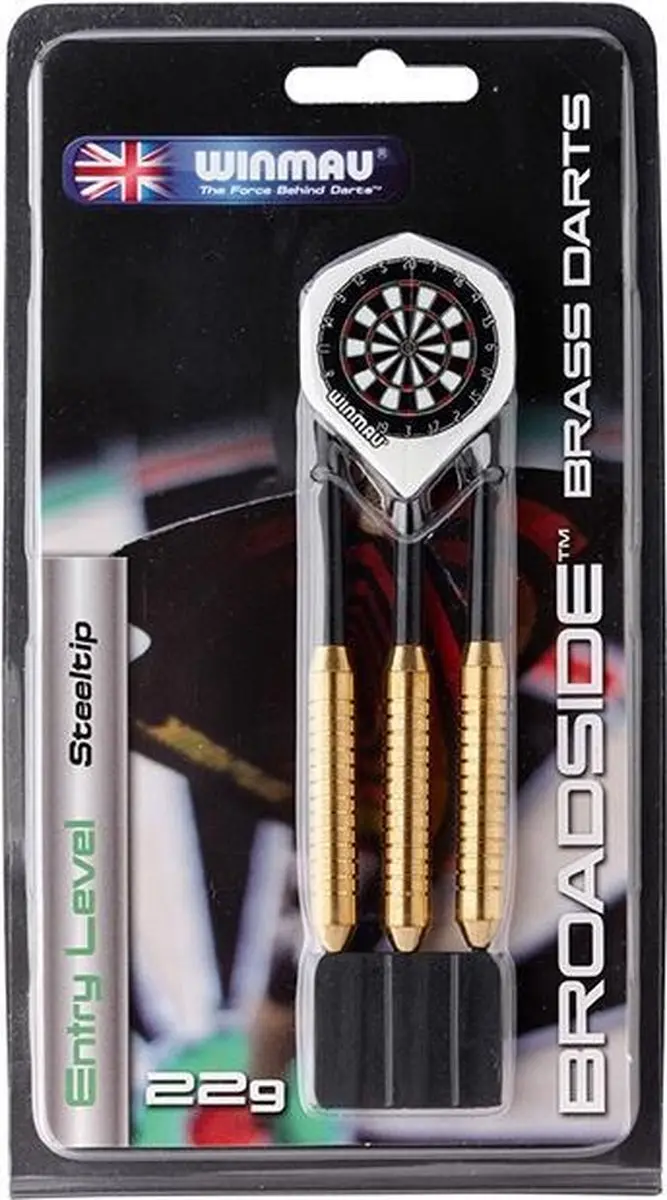 Winmau Broadside Steeltip Darts 22g