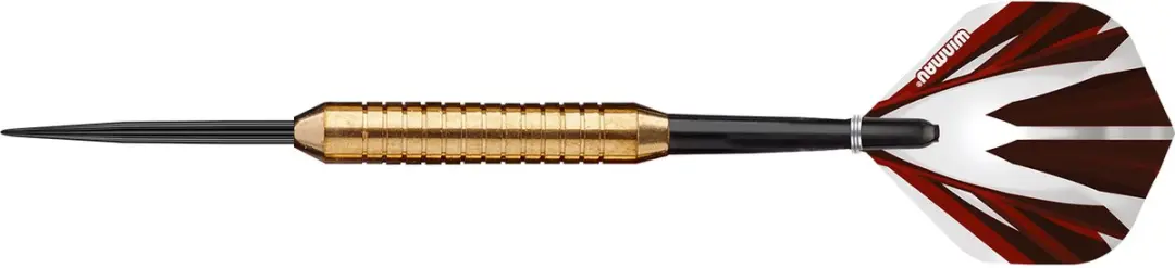 Winmau Broadside Steeltip Darts 22g - Goud - 2 Stuks - afbeelding 6 van 6