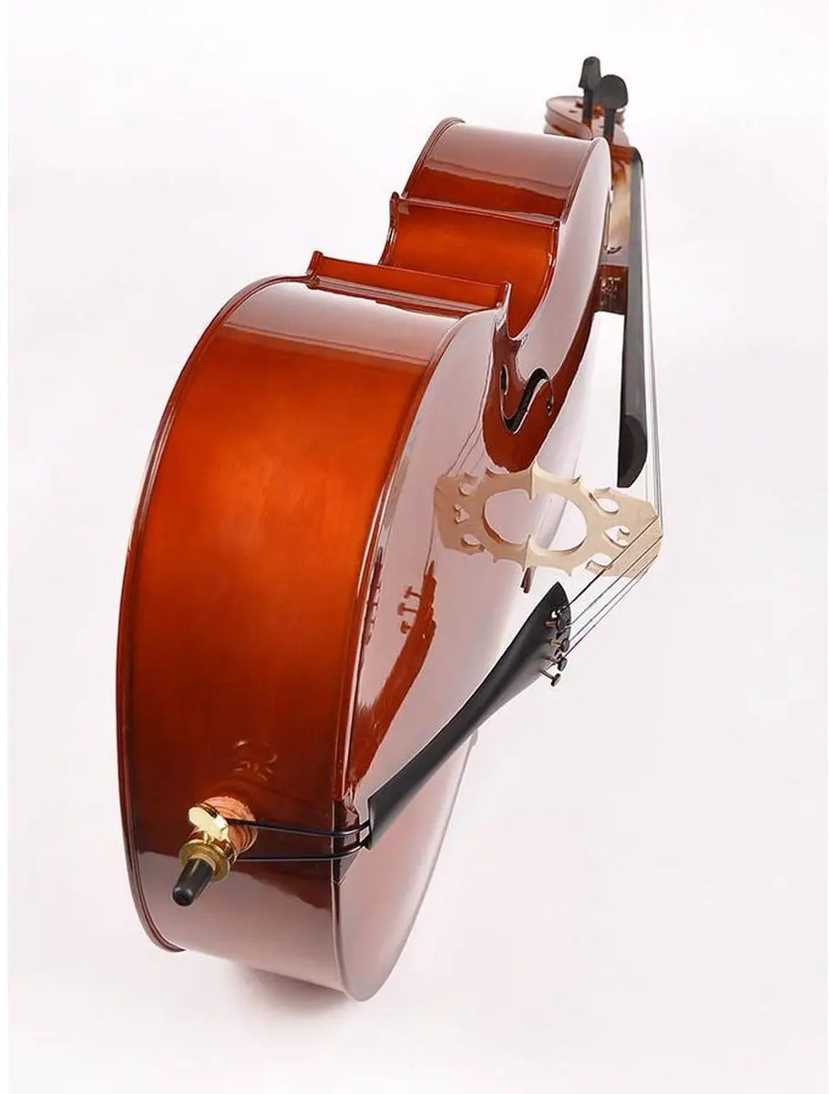 Leonardo LC-1018 Cello 1/8 - Nitro Hardhout - inclusief tas & strijkstok