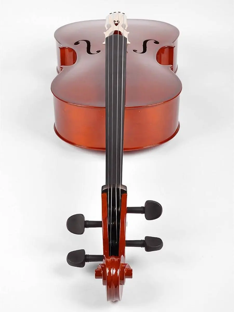 Leonardo LC-1018 Cello 1/8 - Nitro Hardhout - inclusief tas & strijkstok