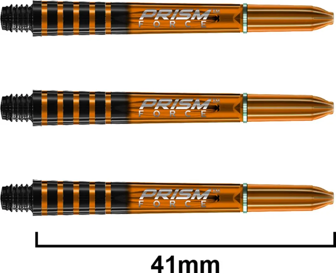 Winmau Prism Force Dart Shafts - 3 Stuks - Oranje