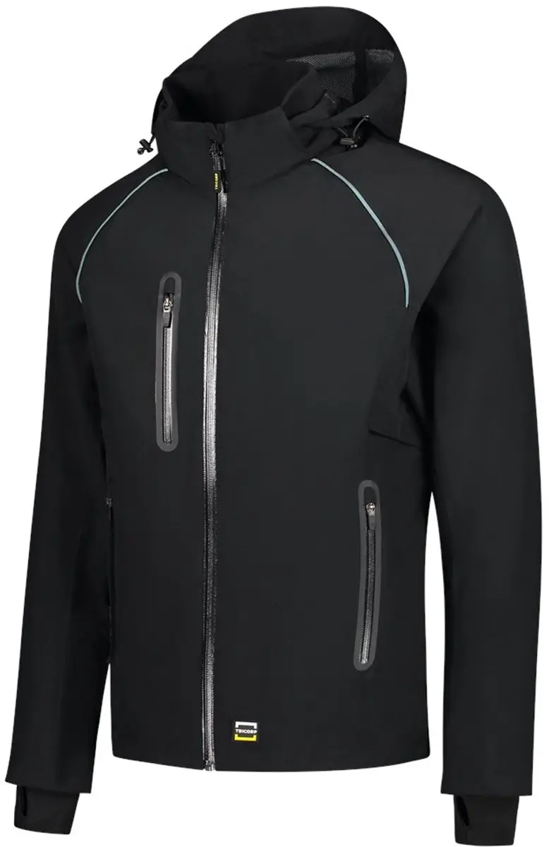 Tricorp Tech Shell 402018 Jacket - M - Zwart